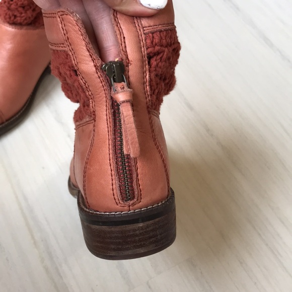 Latigo genuine leather rust color ankle boot - Picture 5 of 9